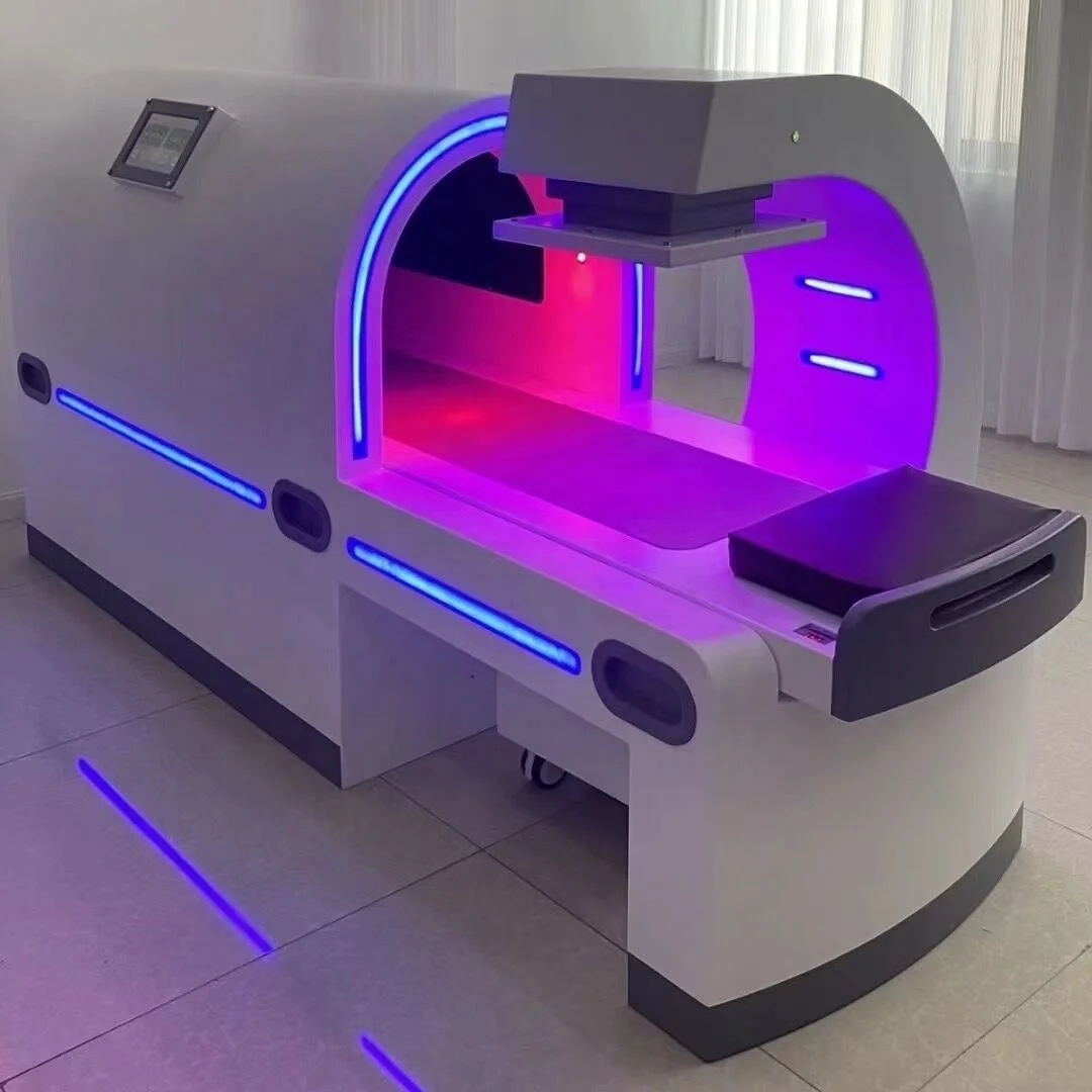 New Design Graphene Heating Whitening Beauty Machine Far Infrared Pemf Led Light Therapy Beauty Salon Equipment