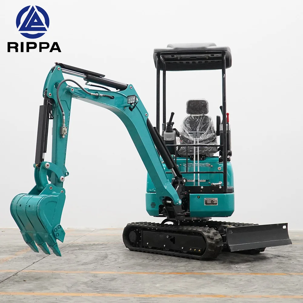 2 Ton Hydraulic Crawler Small Digger Engineering Machinery Compact Mini Excavation Machine For Sale