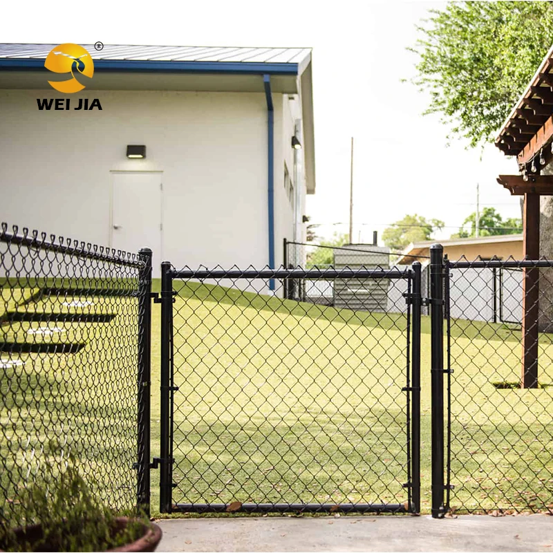 High Security PVC coated galvanized cheap chain link fence Pakistan with razor wire on sale