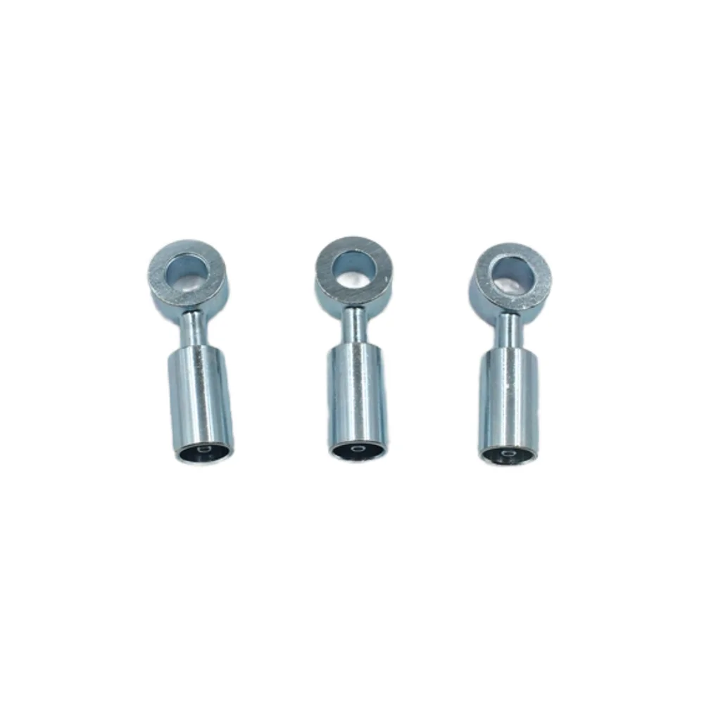 DOT 1/8 3.2mm Rubber Hydraulic Automotive Car Brake System Tube Oil Pipe Line Hoses10mm Banjo Adapter Crimp Brake Hose Fittings