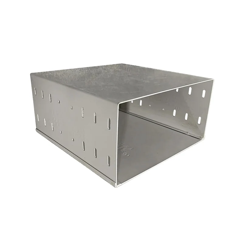 High load waterproof 250mm 300mm hot dip galvanized perforated cable tray with cover