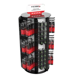 USB Charger Cable Set Phone Accessories Display Racks charger Adapter Acrylic Counter Display Stand