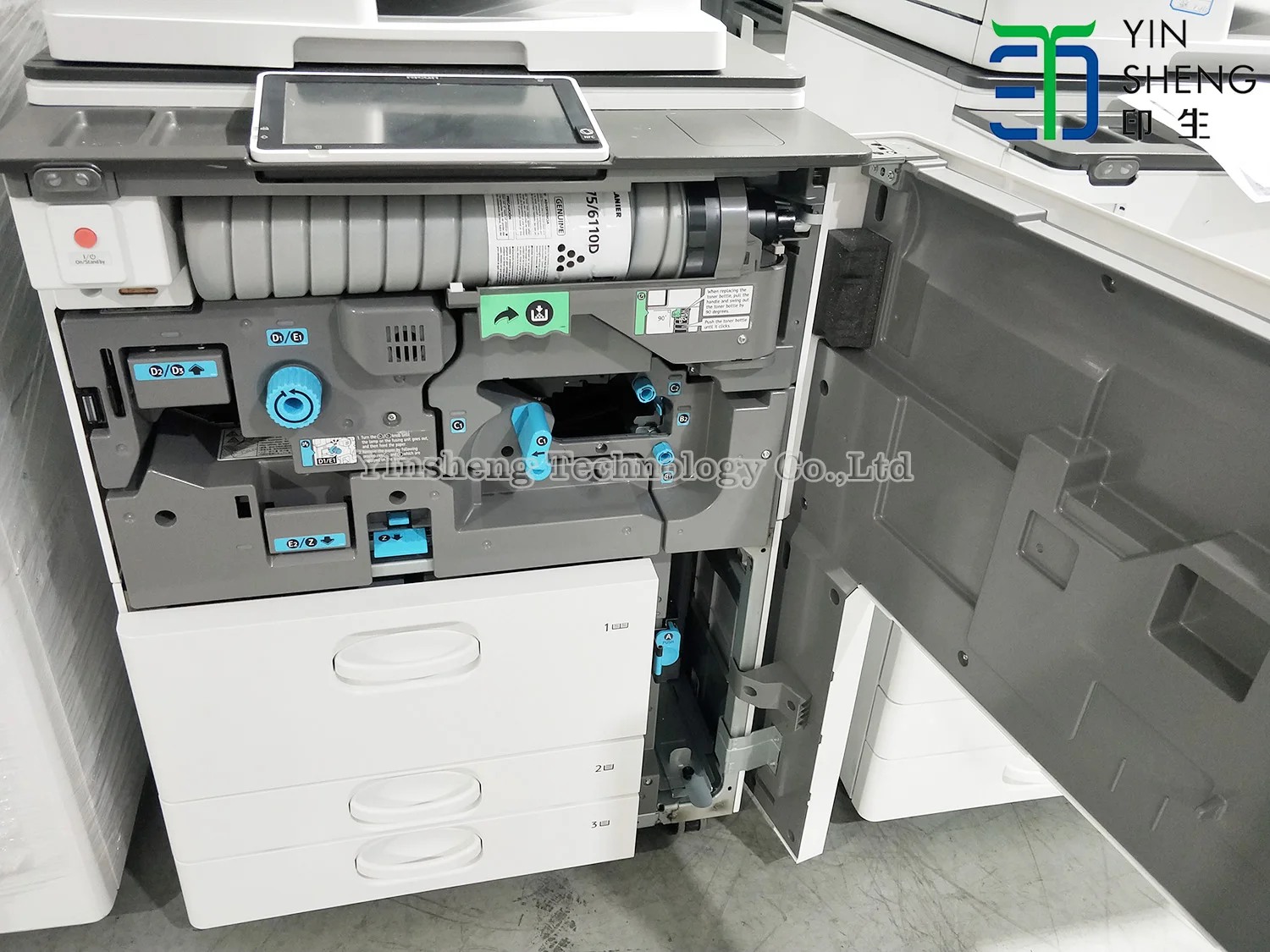Copier Machine All In One Used High Speed Ricoh MPC Photocopier In Color For Ricoh MP C6503