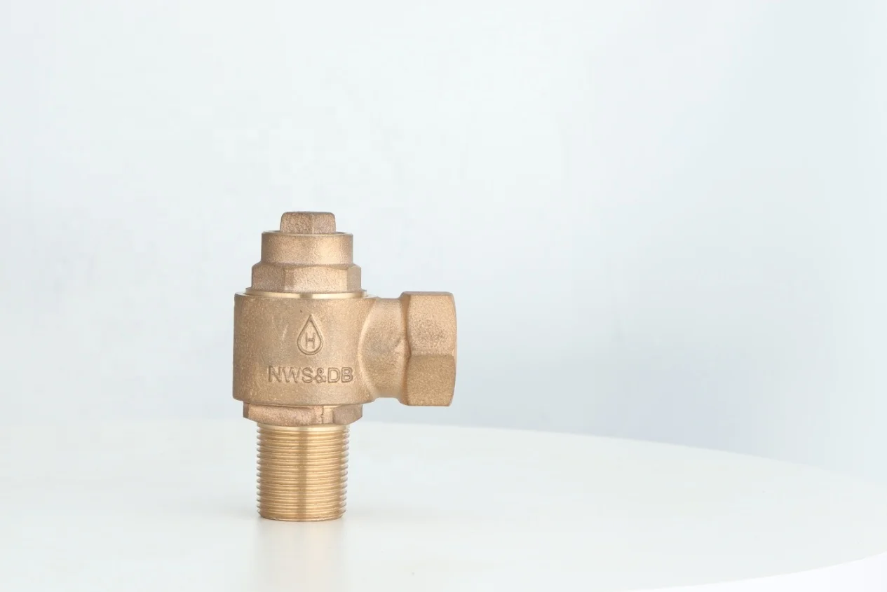 DN15 DN20 DN25 brass ferrule valve NPT thread sewage plug valve