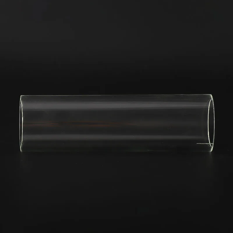 Factory customized high borosilicate transparent  quartz glass tube
