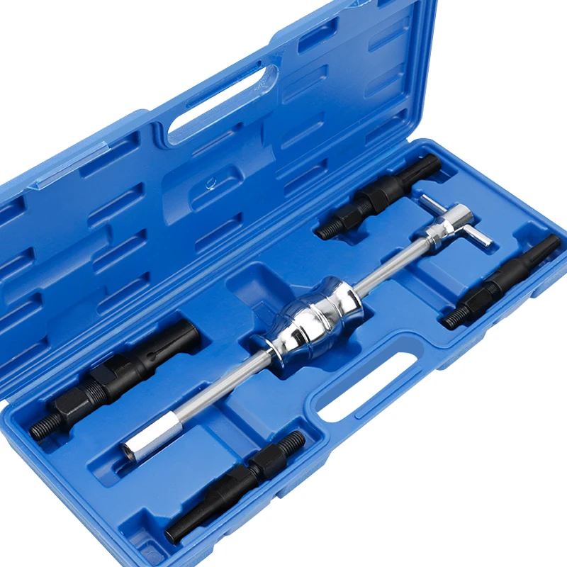TUOCHI 5 Piece Blind Hole Pilot Inner Bearing Slide Hammer Puller Set