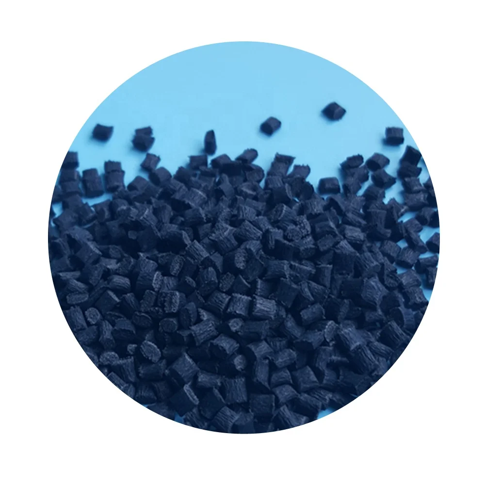 Натуральный переработанный материал pom ацеталь сополимер смола 25% CF помпоны