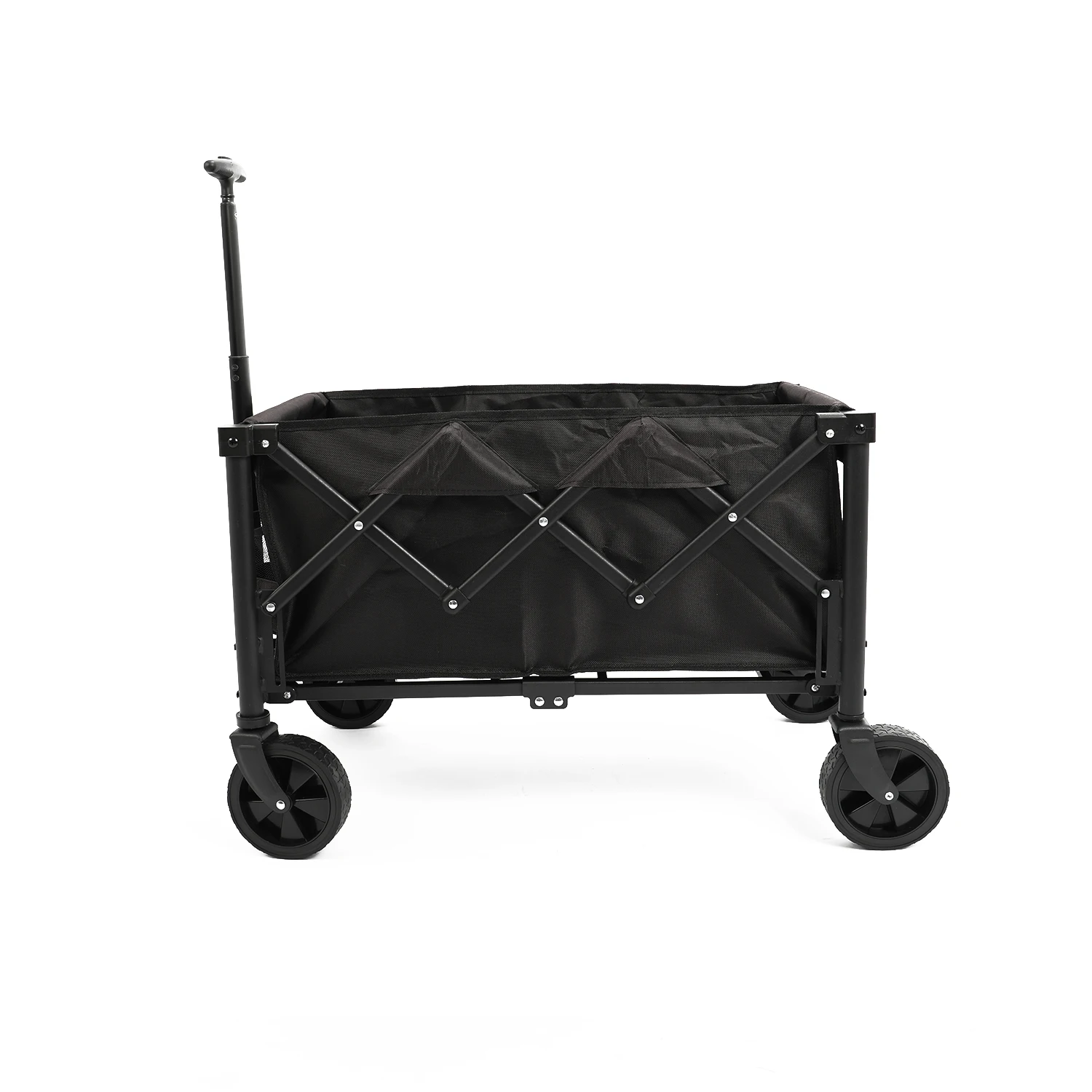 Factory Removable Trolleys Carts Fold Ball Cart Trolley and folding camping Wagon for hiking traveling beach baby 5 inch