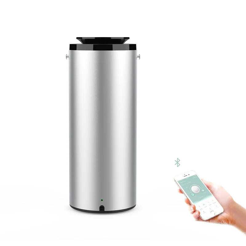 500ML Smart App Battery Operate Aroma Essential Oil Diffuser Waterless Bluetooth Scent Air Fragrance Machine