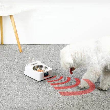 
Infrared sensor automatic pet intelligent feeder 