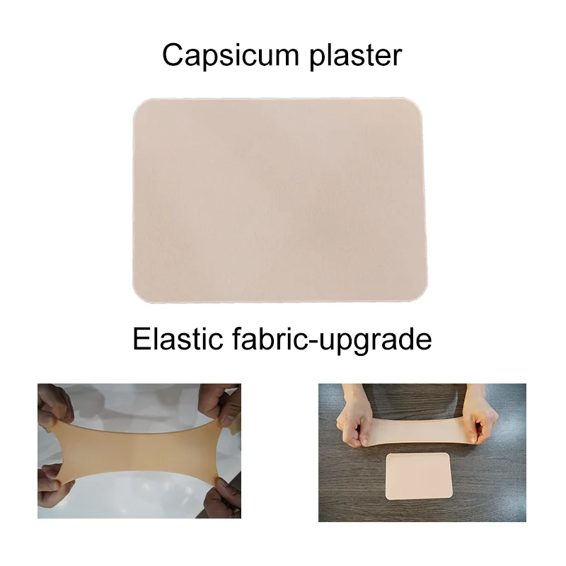 private label chinese herbal japanese joint pain relief patch knee elastic adhesive hot capsicum plaster for muscle aches