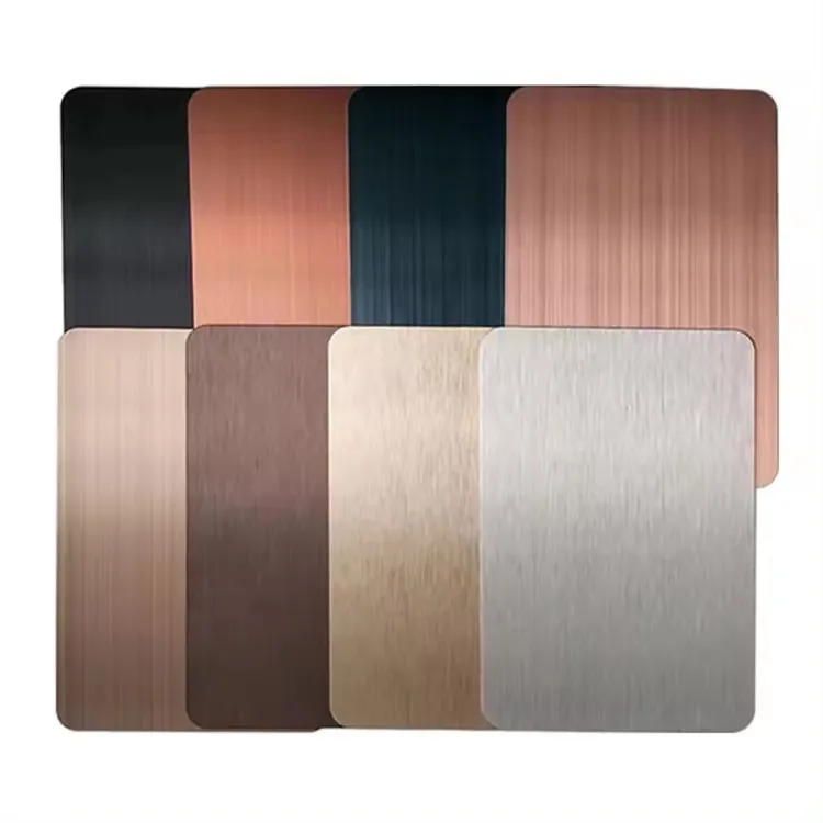 Wainscoting Panels Exterior Wall Rose Gold Copper Composite Panels Brushed Bronze For Wall Cladding Outdoor