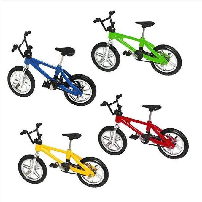 Suppliers Promotion Classic Small Tech Deck Skate Board Alloy Bmx Bicycle Mini Finger Mountain Bike Toy