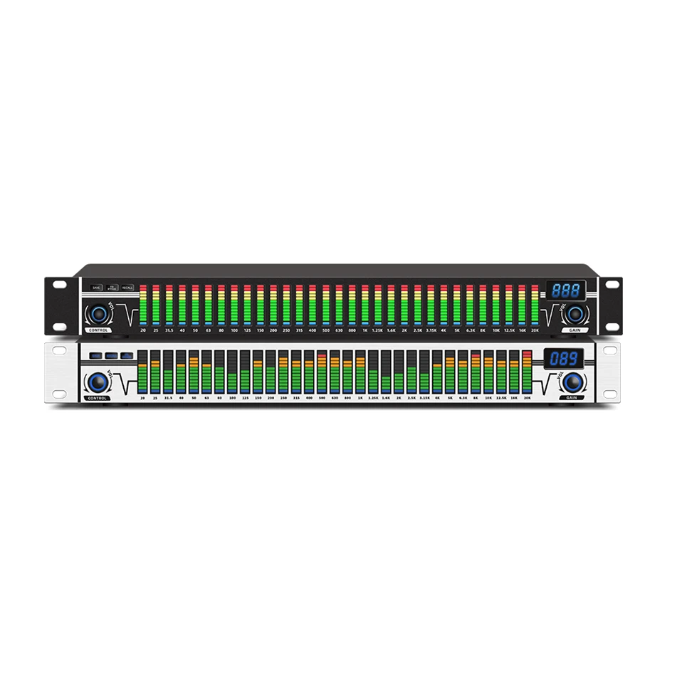 EQ-A31 Pro Audio Professional 31-band Stereo Graphic Equalizer