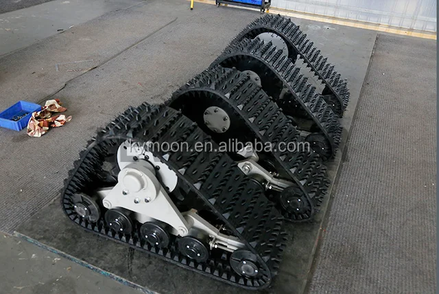 Rubber track system/atv tracks rubber conversion system/qualified Rubber crawler rubber tracked directional drill