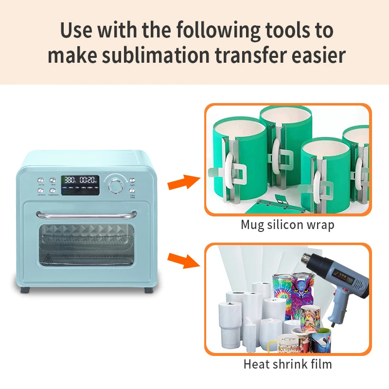 3D вакуумная сублимационная термопресс аксессуары машина модель кружка тумблер печатная