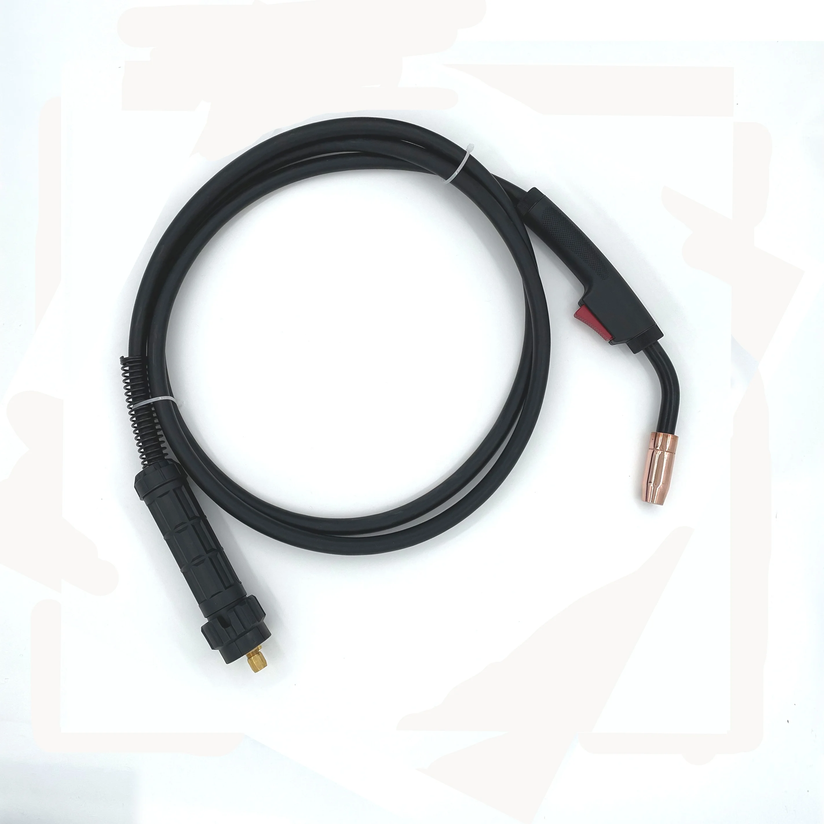 180A Carbon Dioxide Gas Shield 180Amp CO2 Euro Adaptor for Tweco Machine MIG Torch Gas Cooled Welding Gun