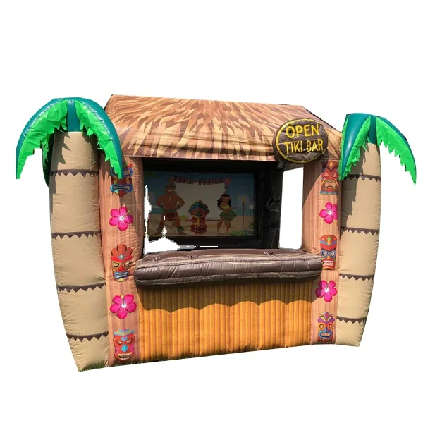 Promotional Selling Booth Portable Inflatable Tiki Bar for Sale