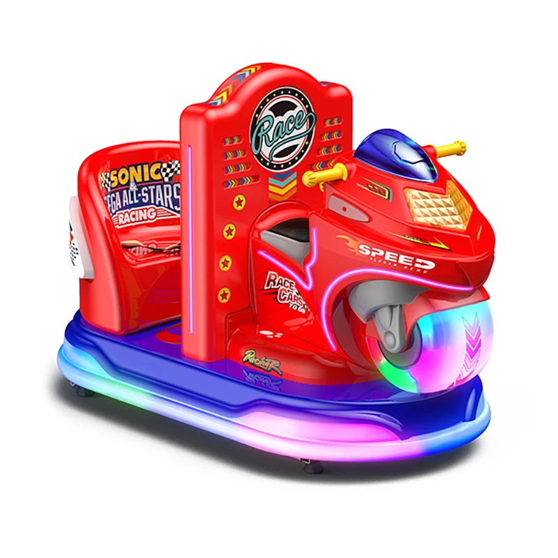 Double Seat Train Children Coin-operated Rocking Car Commercial Kiddle Ride