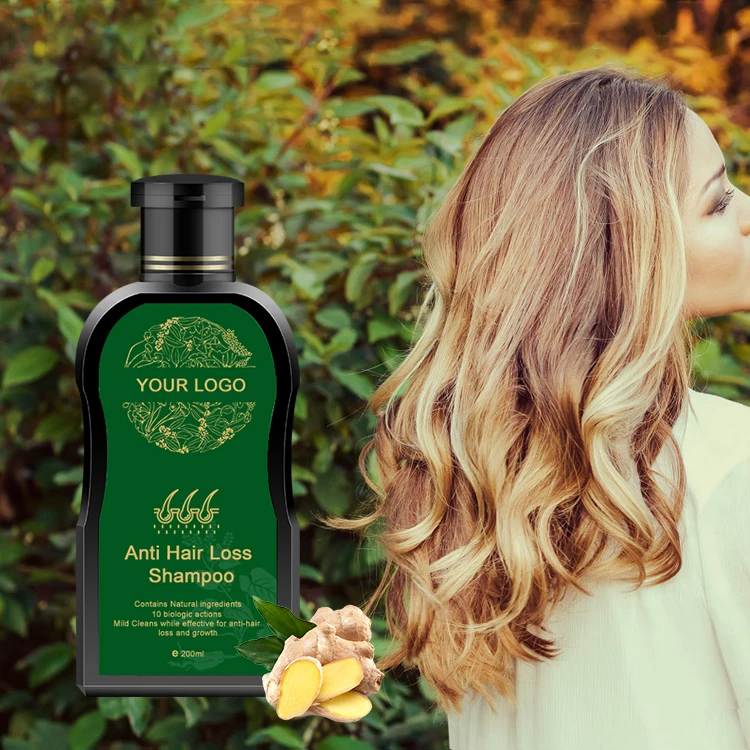  Шампунь для выпадения волос с логотипом на заказ восстанавливающий шампунь быстрой защиты от