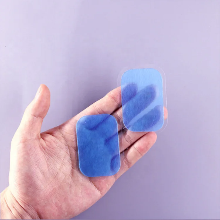 Синяя Гидрогелевая накладка 40*60 EMS для ленивых фитнес-устройств токопроводящий гель для массажа брюшных мышц