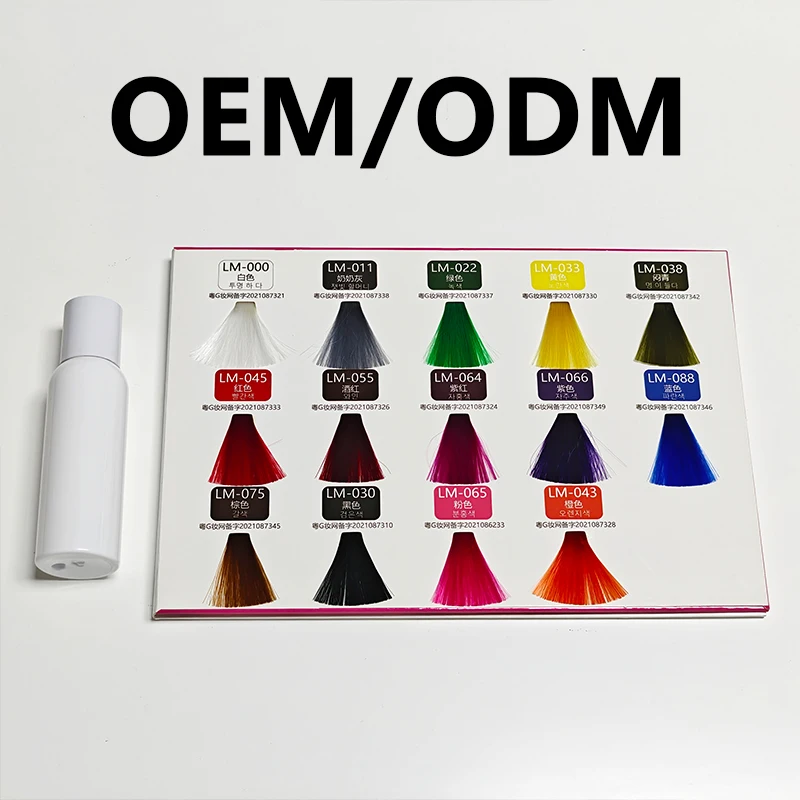 Oem Wholesale blue silver Professional Colorful dye human hair wigs Shining Semi Permanent Dye Cream Hair Color