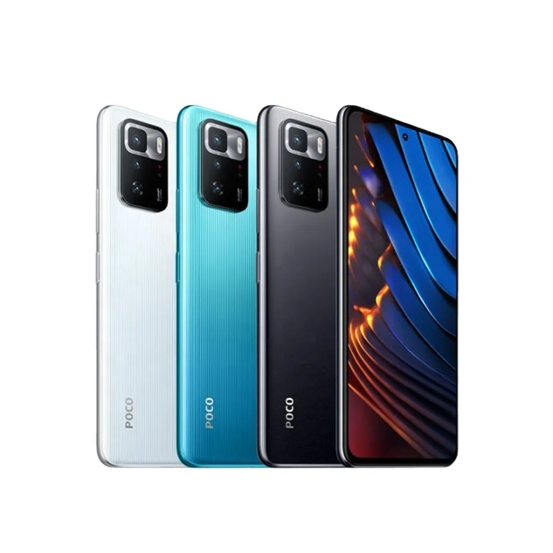 Новое поступление Мобильный телефон Xiaomi 5G POCO X3 GT NFC 8 ГБ ОЗУ 128 MTK Dimensity 1100 аккумулятор 5000 мАч 6 дюйма