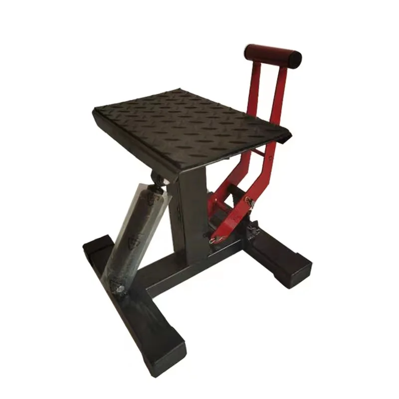 Motorcycle Hydraulic Repairing Stands Lift Motocross Maintenance Stand Table Adjustable Lift Stand