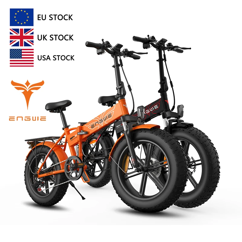 EP-2 Pro combo  120 km Range Max Speed 45 km/h Front Suspension Foldable E-bike  electric bike EU/US/UK warehouse ENGWE