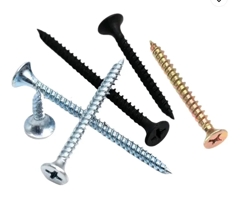 DIN18182 Customized Size Steel Trumpet Head Self Drilling Screw Double-threaded Drywall Screws