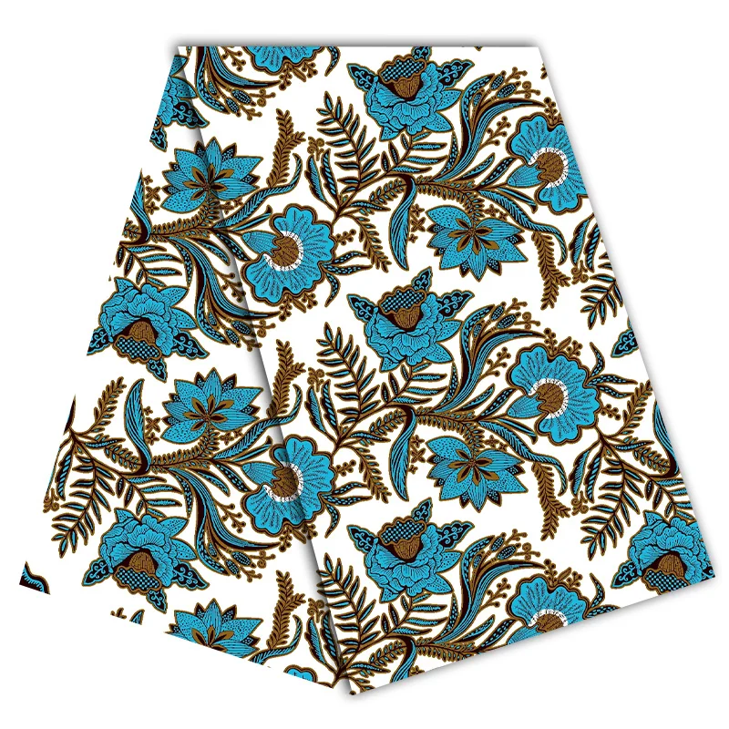 Customized Wax Print Ankara Ghana and Hollandais Style Material African 100% Cotton Fabric