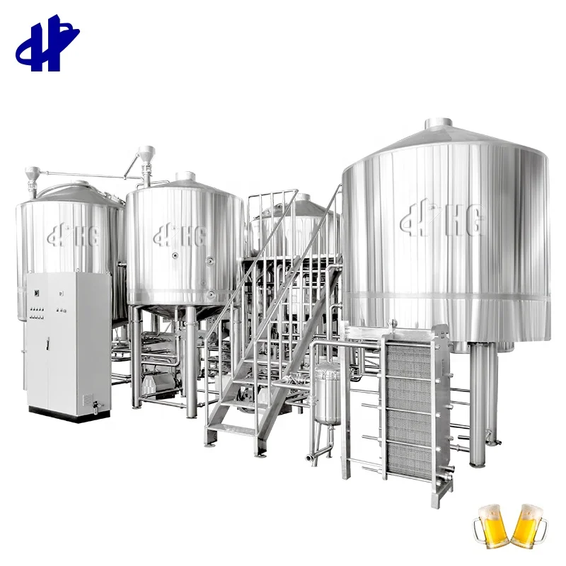 5000L turnkey project beer brewery equipment whole set beer fermenting equipment high quality beer making system