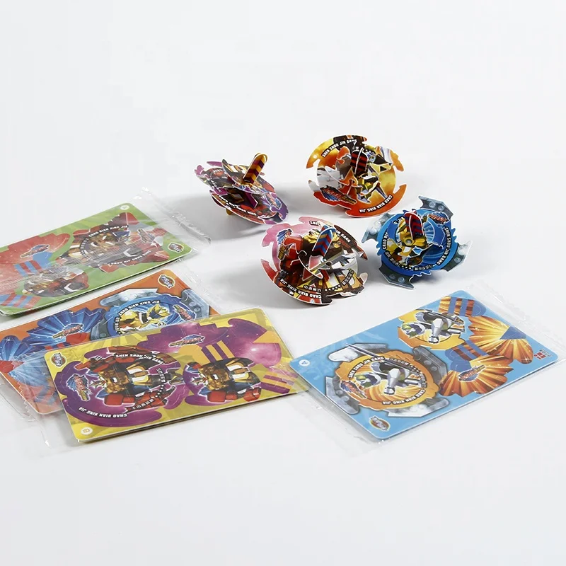 Kids Plastic Puzzle Toy Spinner 3D Puzzle Card