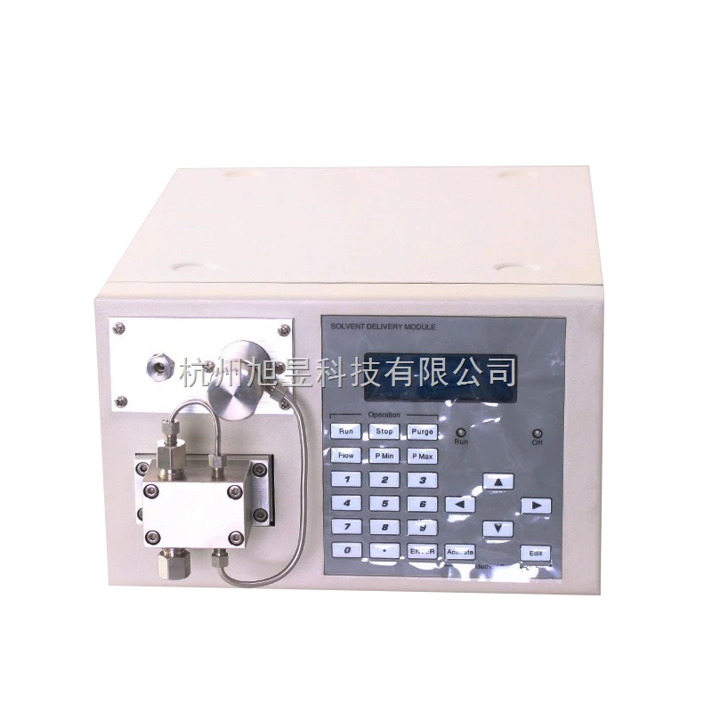 gel purification chromatography system with manual injection valve for preparative chromatography