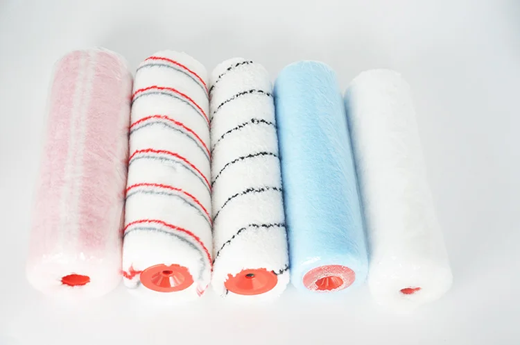 Professional design polyester colorful paint roller