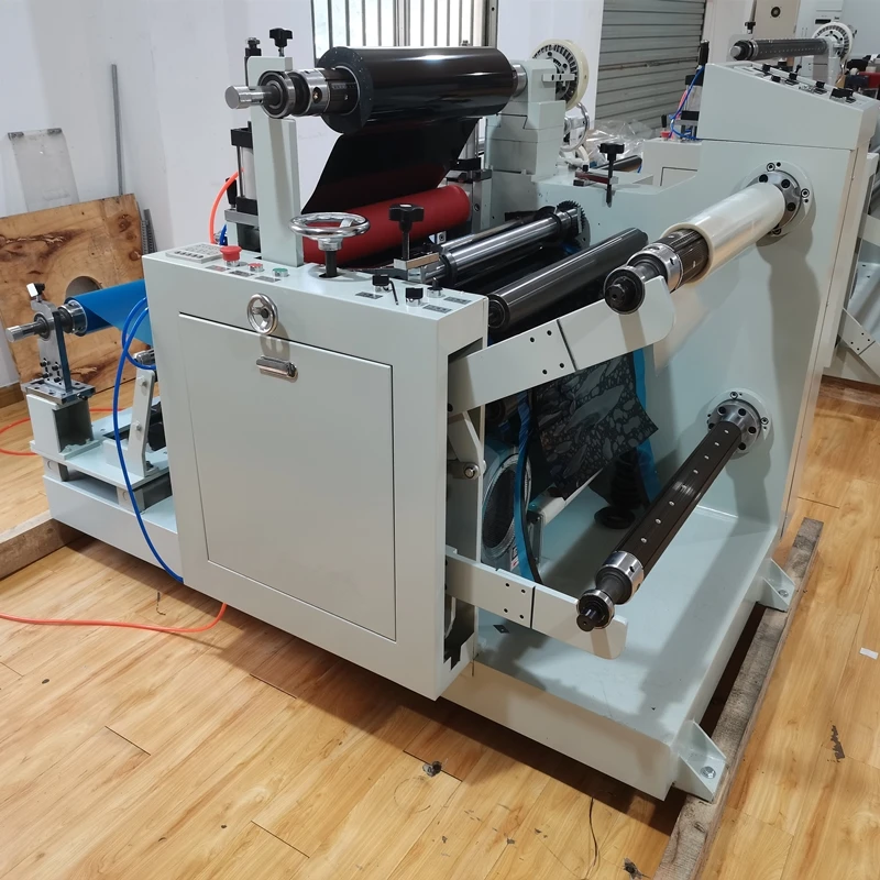 High Speed Automatic Roll Paper Label cutting machine Slitting Rewinder