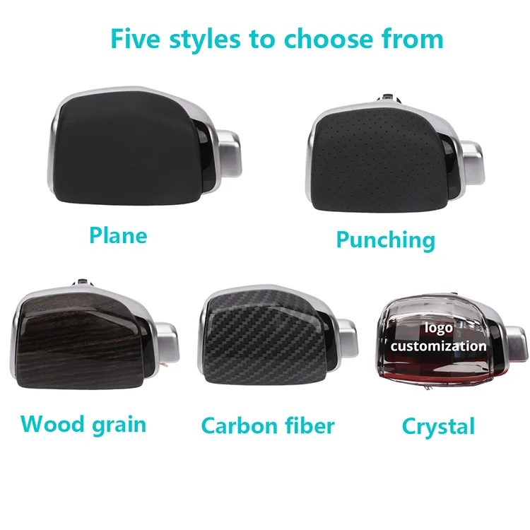 Carbon fiber style for audi Car Gear Shift Knob New style 12-15 C7 A6L 05-11 C6 A6L Shift Lever Handball