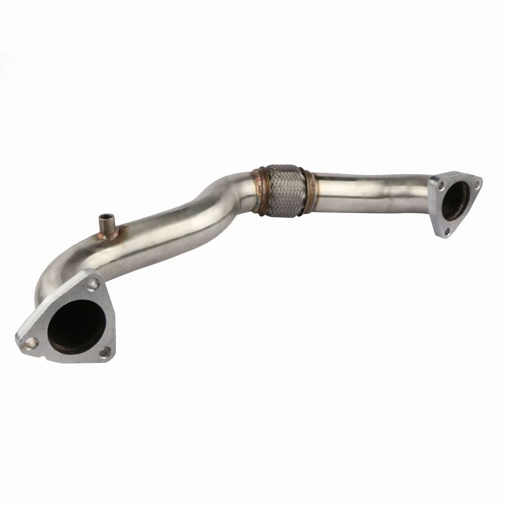 Heavy Duty Polished Up Pipes For 2008-2010 Ford 6.4L Powerstroke Diesel No EGR HEX964813
