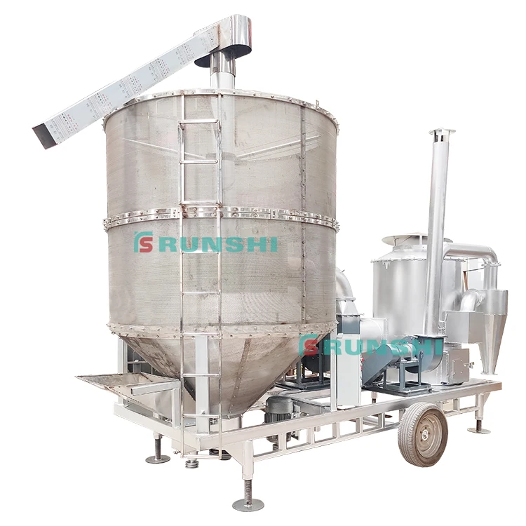 10/15-50 Tons Per Batch Machine Seed Wheat Maize Corn Paddy Rice Grain Dryers for Southeast Asia