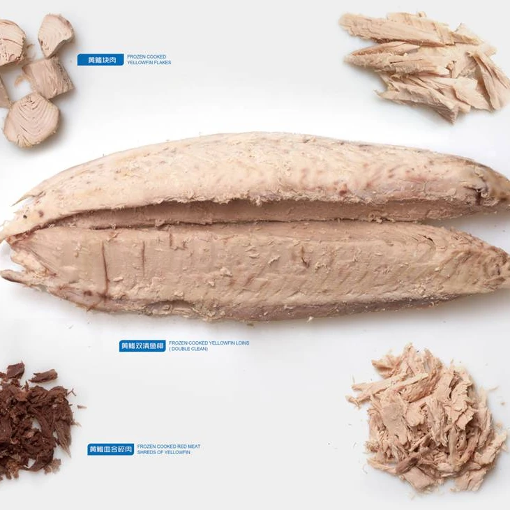 frozen tuna loin precooked skipjack tuna loin