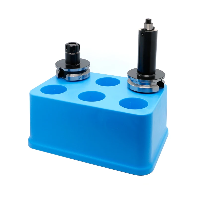 BT30 40 50 CNC machining center tool holder thickened plastic simple tool head storage rack CNC Plastic holder for knife handle