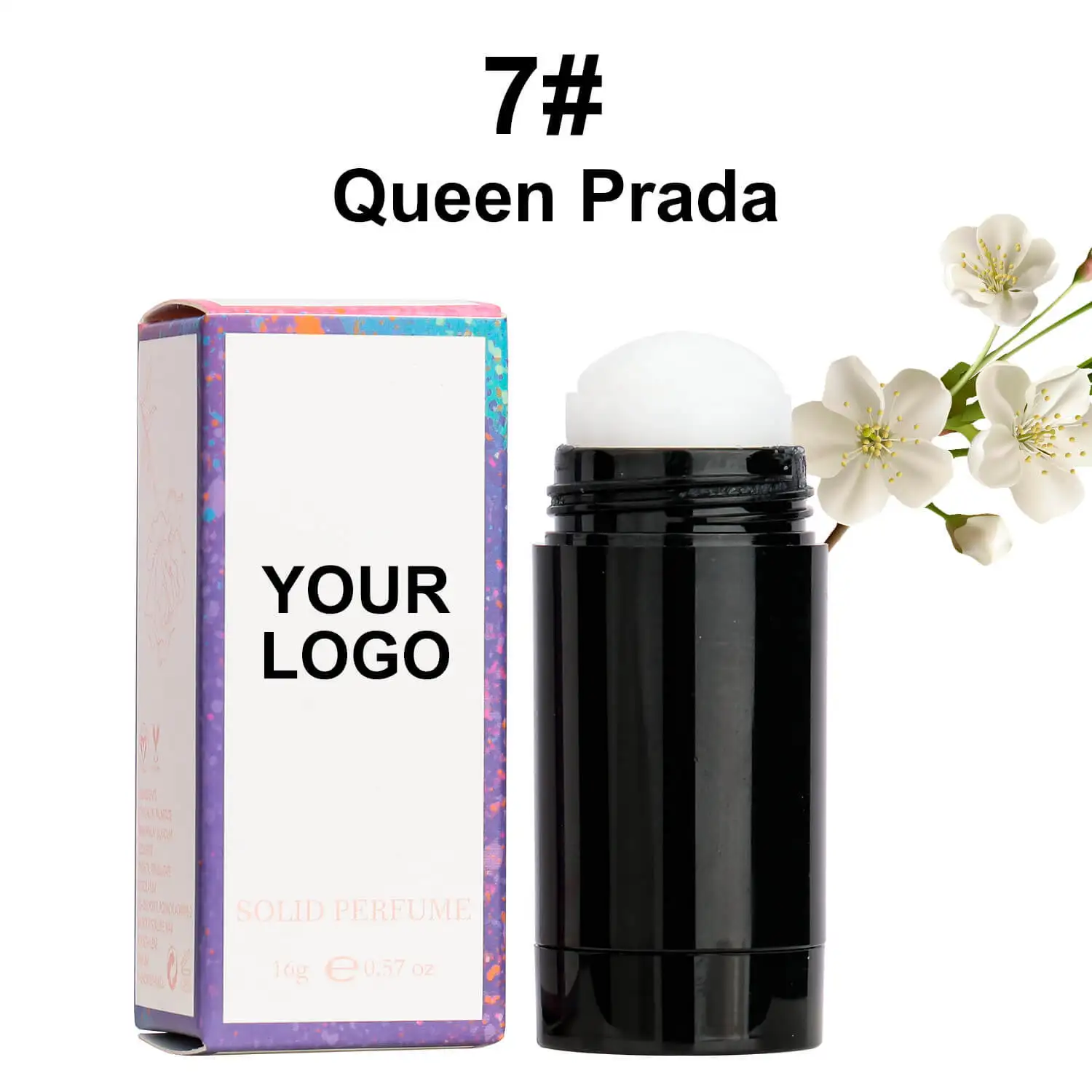 In Stock Solid Perfume Cheap Price Wholesale Custom Logo