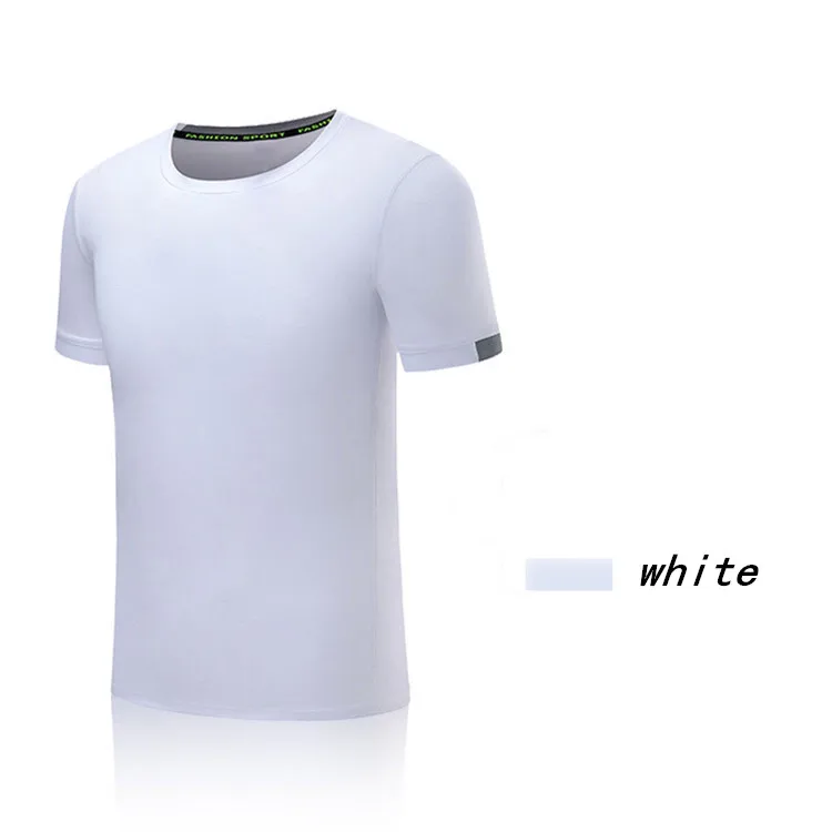 Sublimation Tshirt Blank 100% Polyester Quick Dry Cycling Tshirt Custom Cheap Sports Mens Running Tshirt