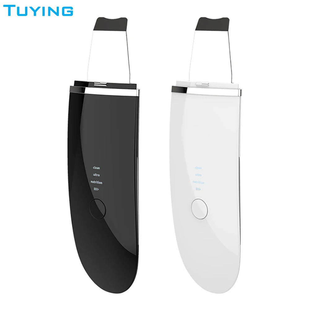 Multifunctional home use portable face cleaning ultrasonic skin scrubber machine