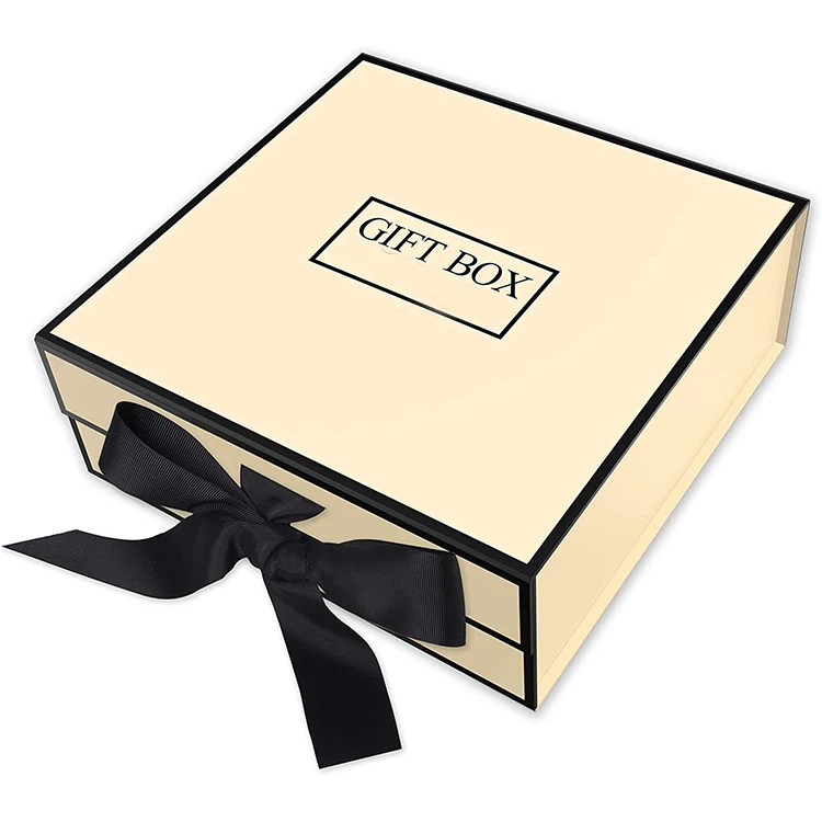 Цветная Складная лента с логотипом и размером на заказ для подружки невесты, складная подарочная коробка