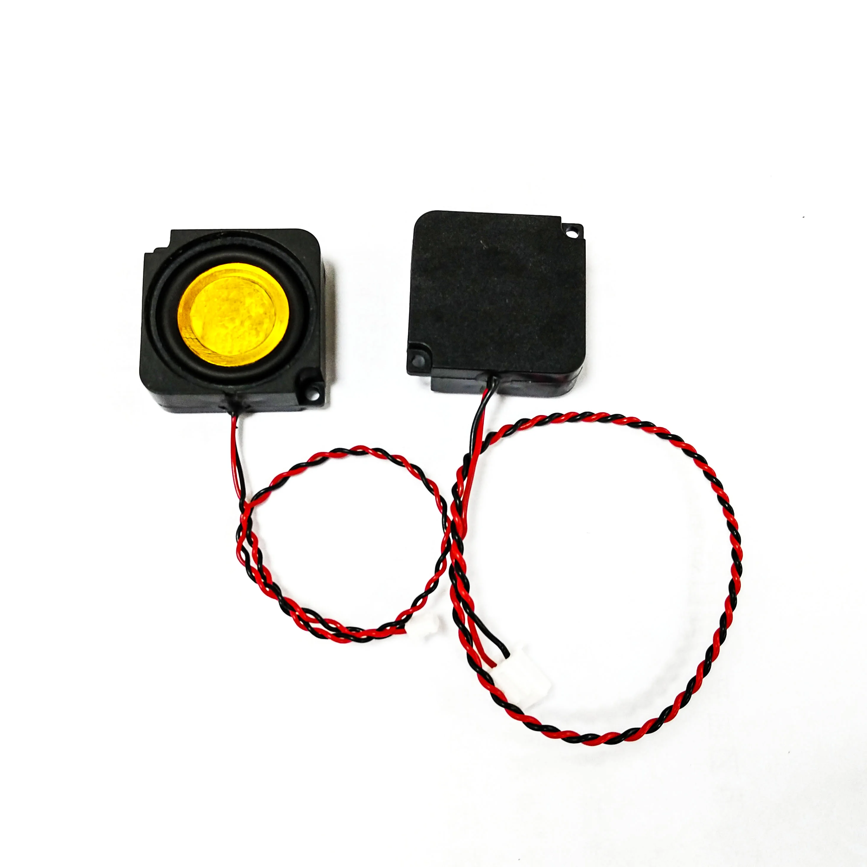 Cheap 28mm sound cavity speaker square 4 ohm 2W for advertising machine medical equipment