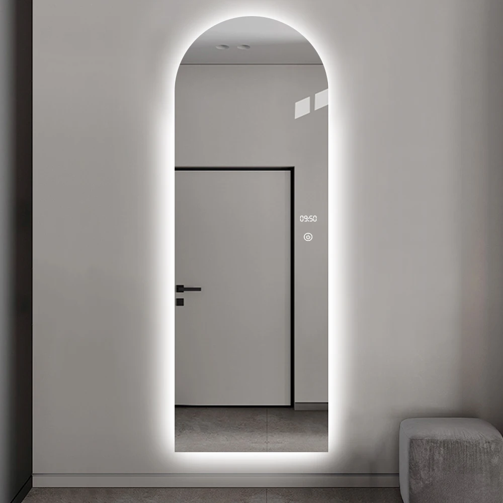 Waterproof Illuminated Anti-Fog Wireless Smart LED Full Length Dressing Mirror