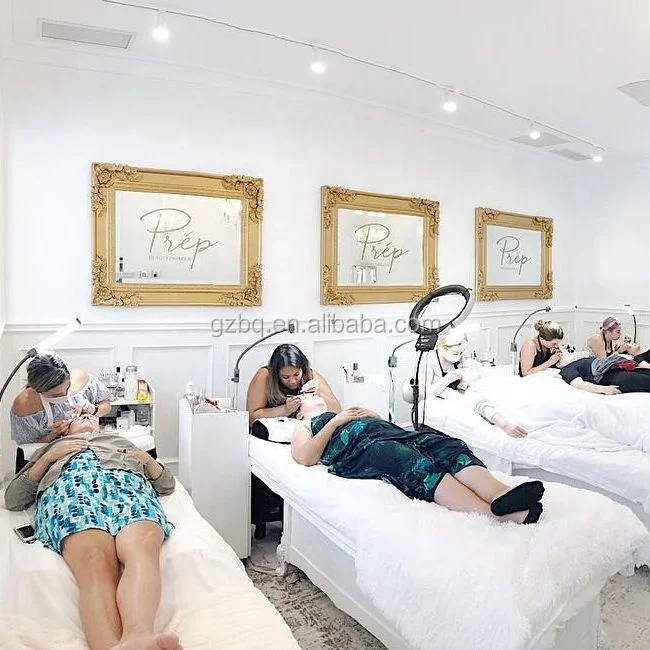 Beiqi Cosmetic Facial Bed Beauty Salon Furniture Used Wholesale Lash Extensions Bed White Electric Massage Bed