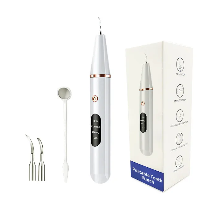 Home Dental calculus Scaling Sonic Plaque Remover Machine Portable Ultrasonic Scaler For Adult