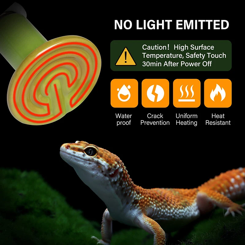 poultry house ceramic heating lamp brooder heat lamp for animals chicks turtle reptiles